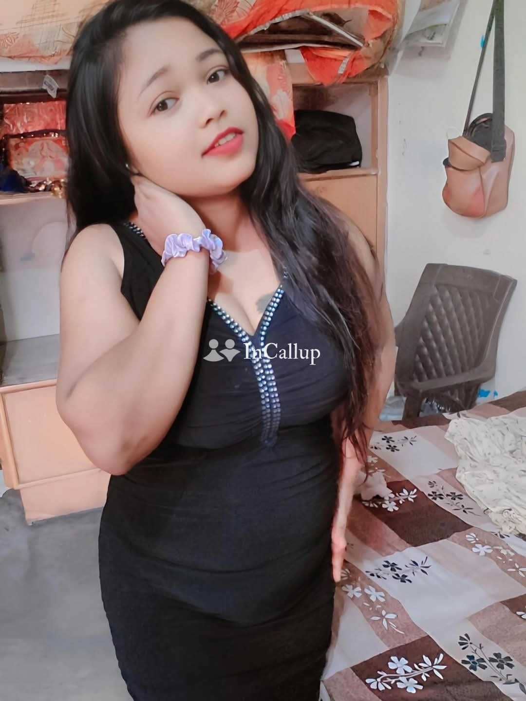 available for incall pretty black hair and brown eyes available now trusted reliable service - Call Girls in Kota