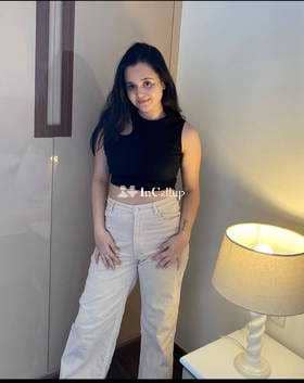 stylish colored hair and blue eyes available for day and night service panipat escort service - Call Girls in Panipat