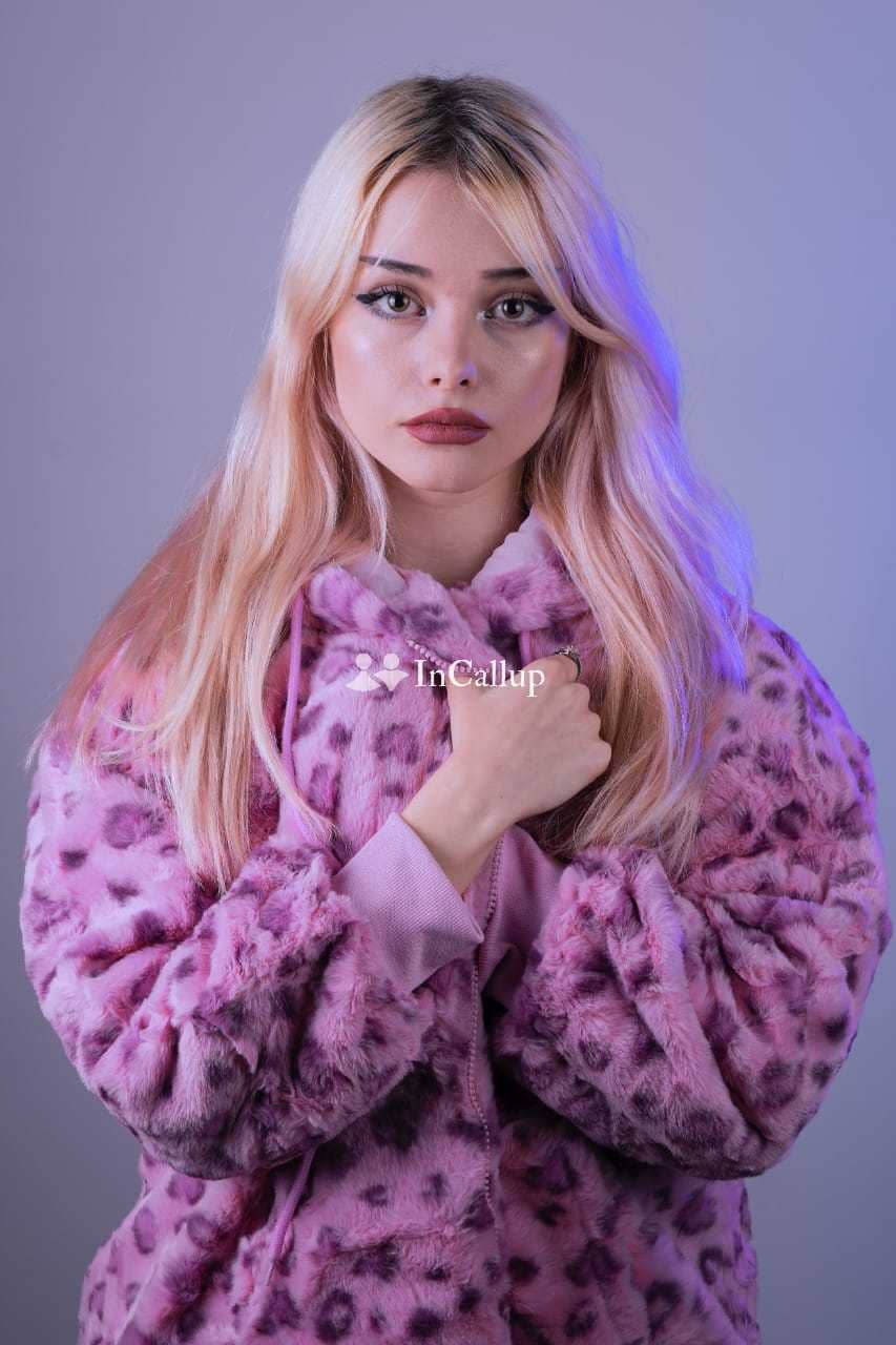 blonde tall with black body type available now trusted reliable service - Call Girls in Pathankot