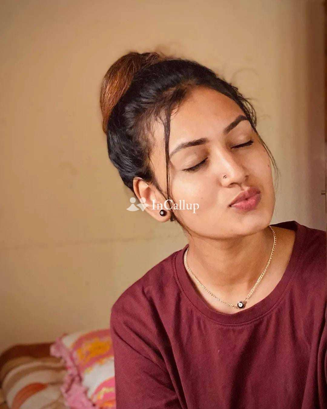 with black hair and brown eyes known for being creative available in sagar available now trusted reliable service - Call Girls in Sagar
