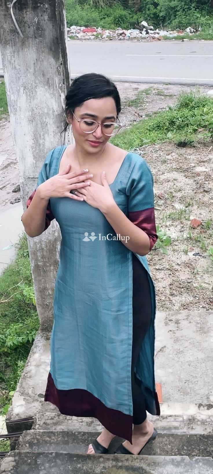 stunning black hair and brown body girl staying in kolkata available for business trip service - Call Girls in Kolkata